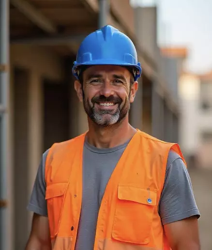 Portrait of Ivan, Steelfixer at ORANJEGROEP
