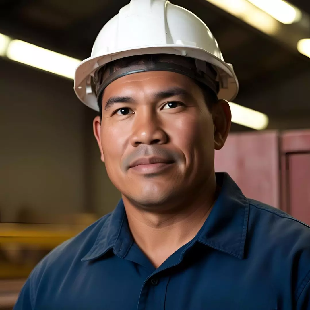 Portrait of Miguel, Foreman Industrial Insulation at ORANJEGROEP